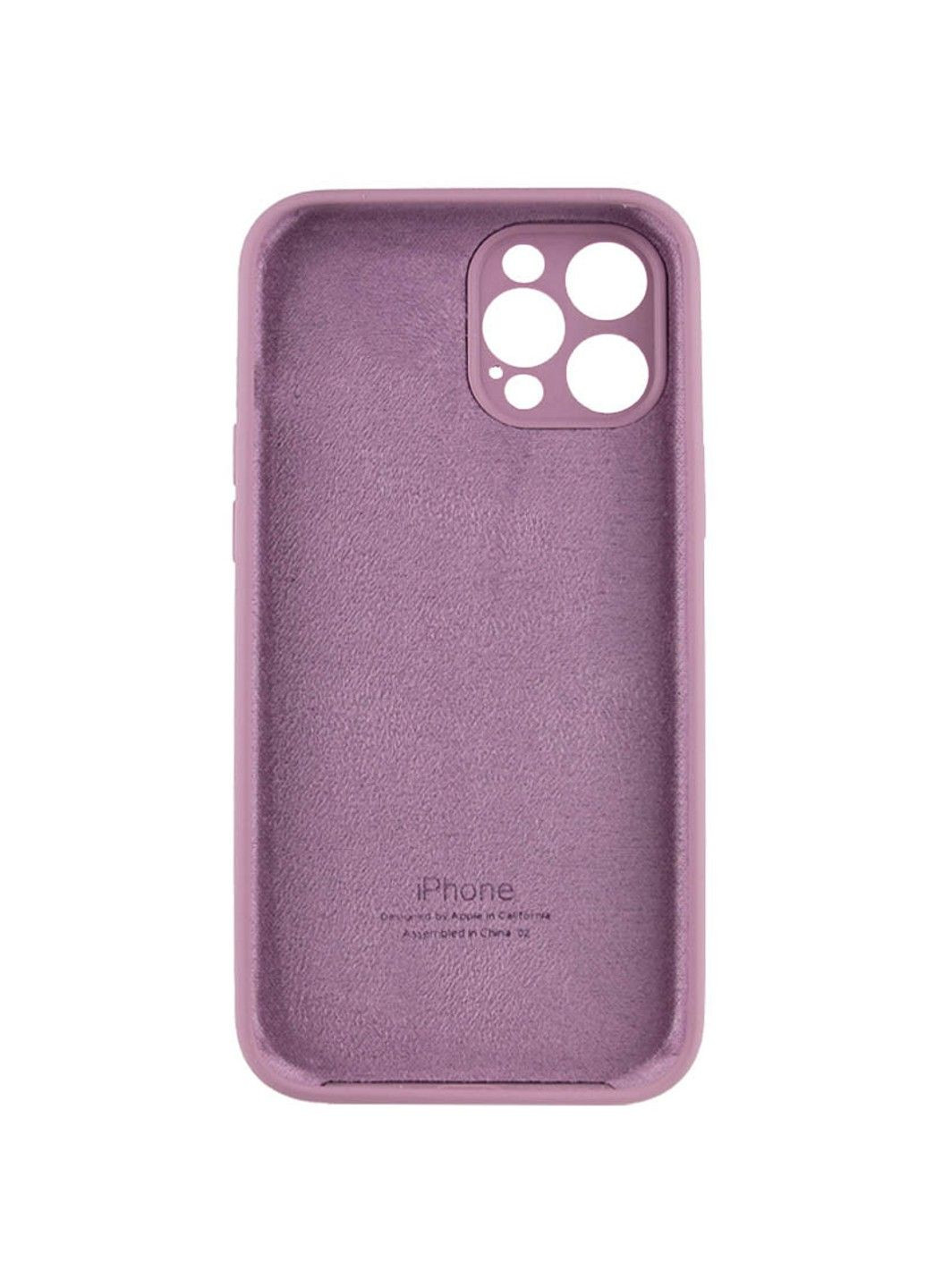 Чехол Silicone Case Full Camera Protective (AA) для Apple iPhone 12 Pro Max (6.7") Epik (292633695)