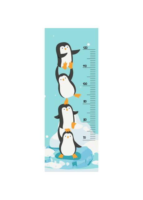 Картина по номерам Ростомер Пингвинчики 30 х 80 см (15128-AC) Art Craft (370257352)