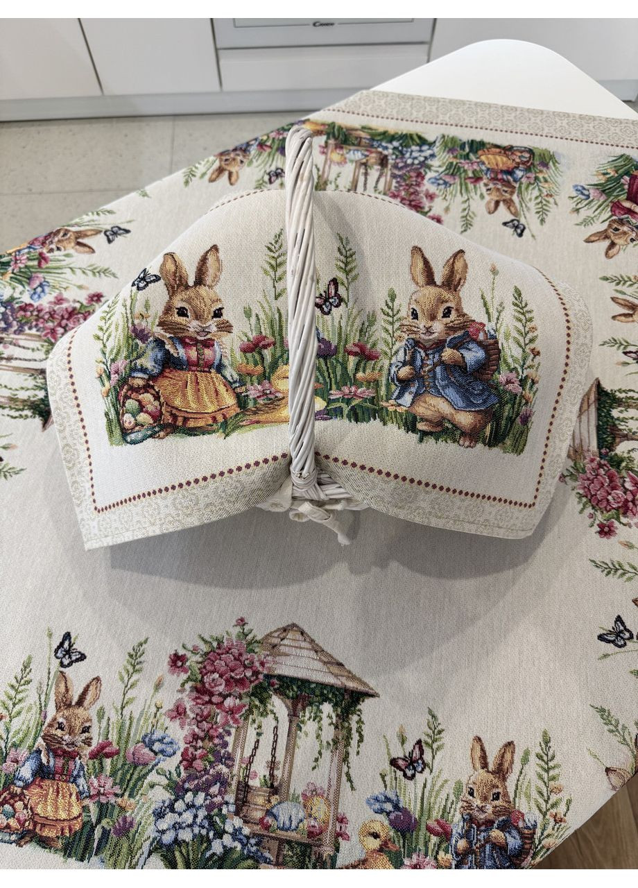 Серветка Великодня сервірувальна гобелен Easter /4 LÉTENO (385618951)