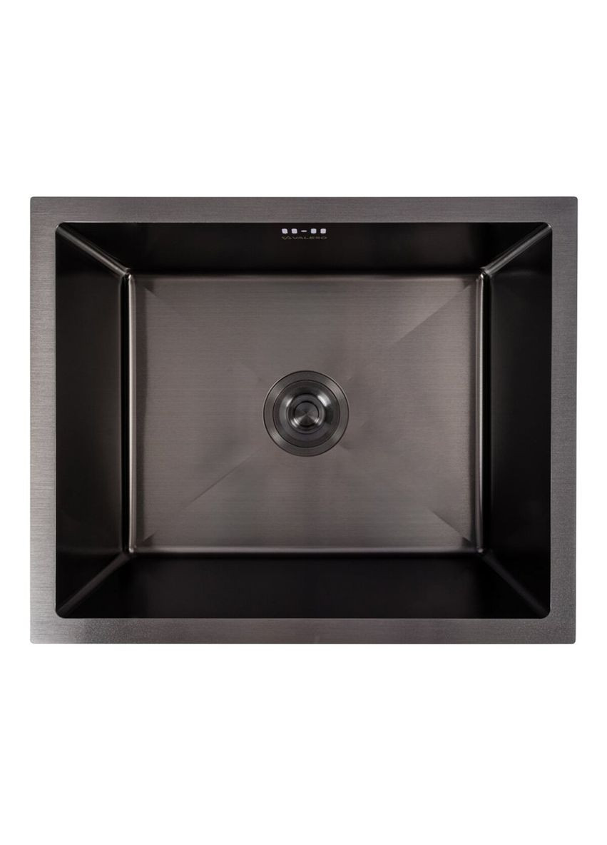 Кухонная мойка PVD черная СМ 54*44 Handmade (монтаж под столешницу) Valeso (336932401)