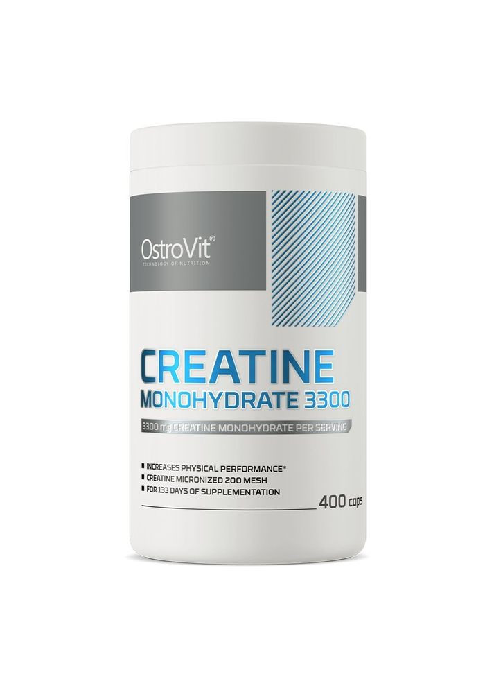 Креатин Creatine Monohydrate 4400, 400 капсул Ostrovit (333993163)