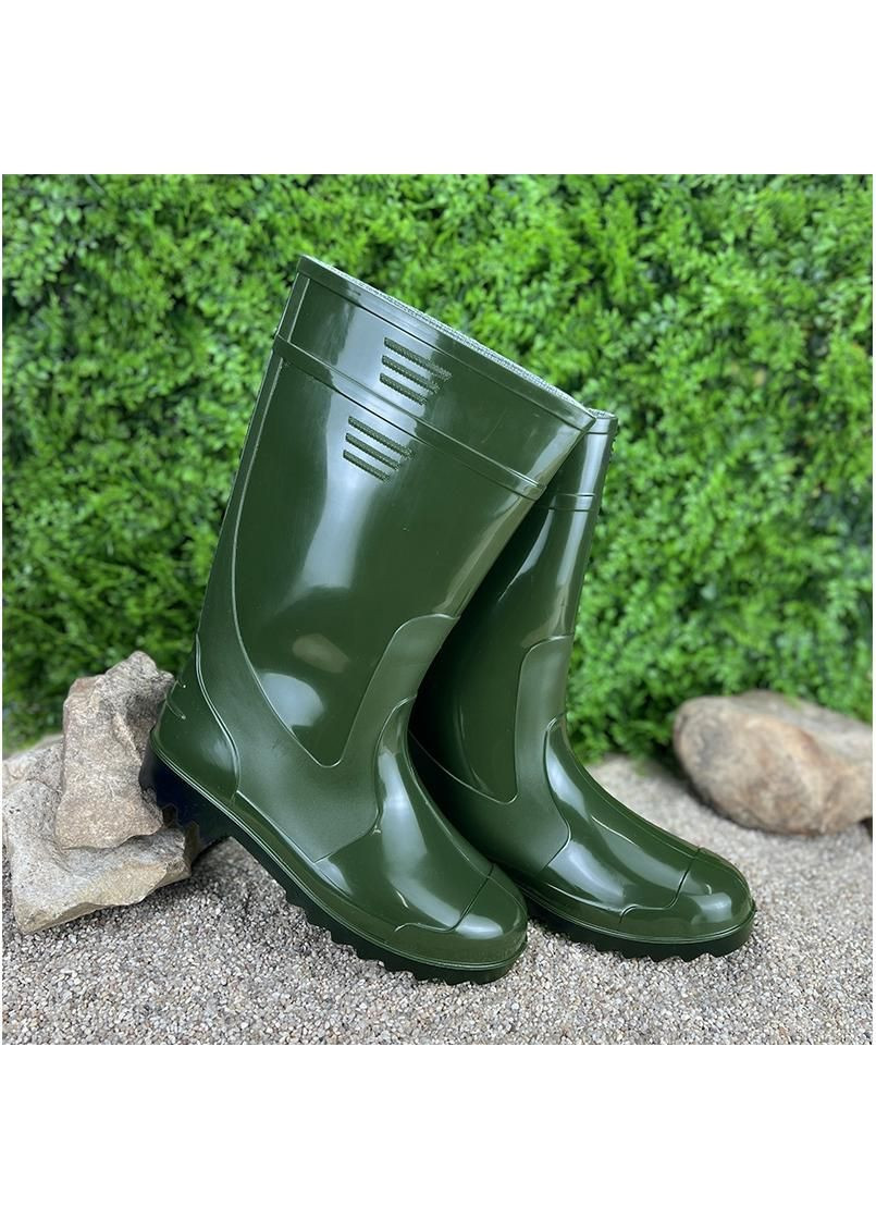 Чоботи резинові чоловічі VS-00764 Зелені Litma (268467882)