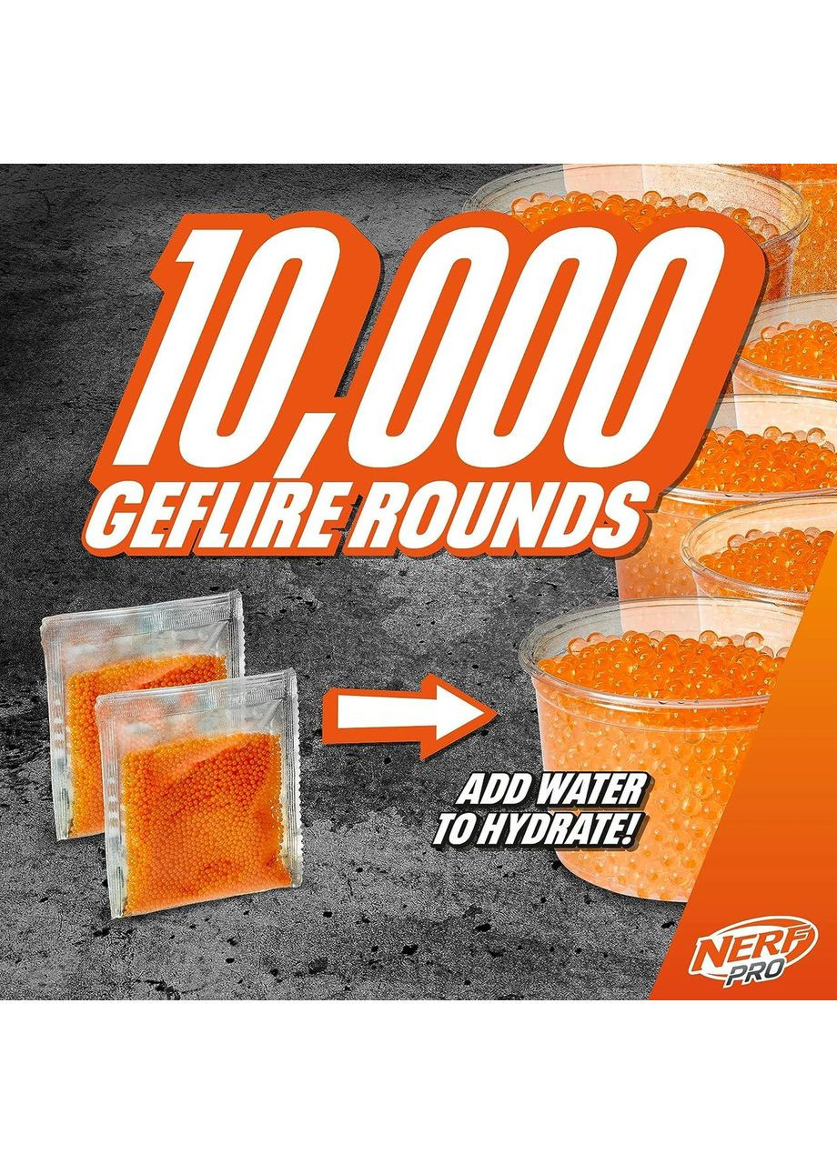 Бластер NERF Gelfire Raid Blaster Дробовик Нерф О Гельфайре Рейд шарики орбизы Оригинал Hasbro (365251445)