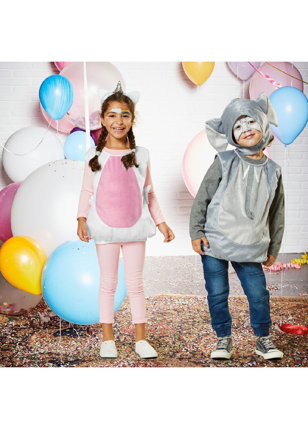 Маскарадный костюм для мальчика «Слоник» 98/104 серый Lidl (316034869)