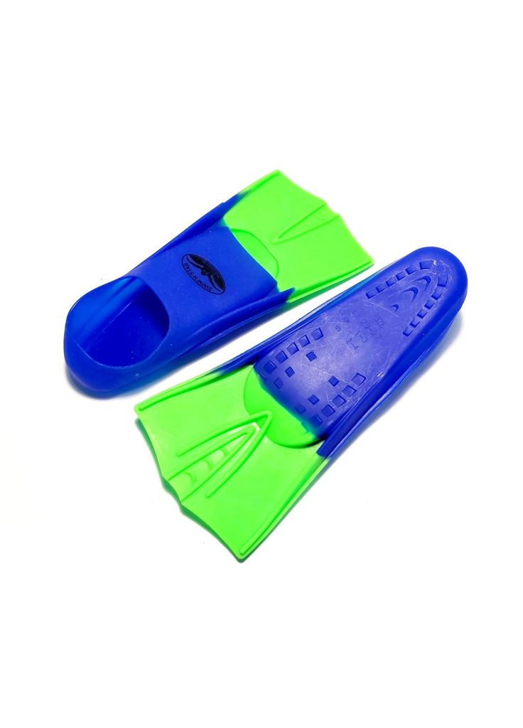 Ласты для плавания в бассейне. Размер. Цвет сине-салатовый TE-2737-3-2729-С+СА () SNS (316141787)