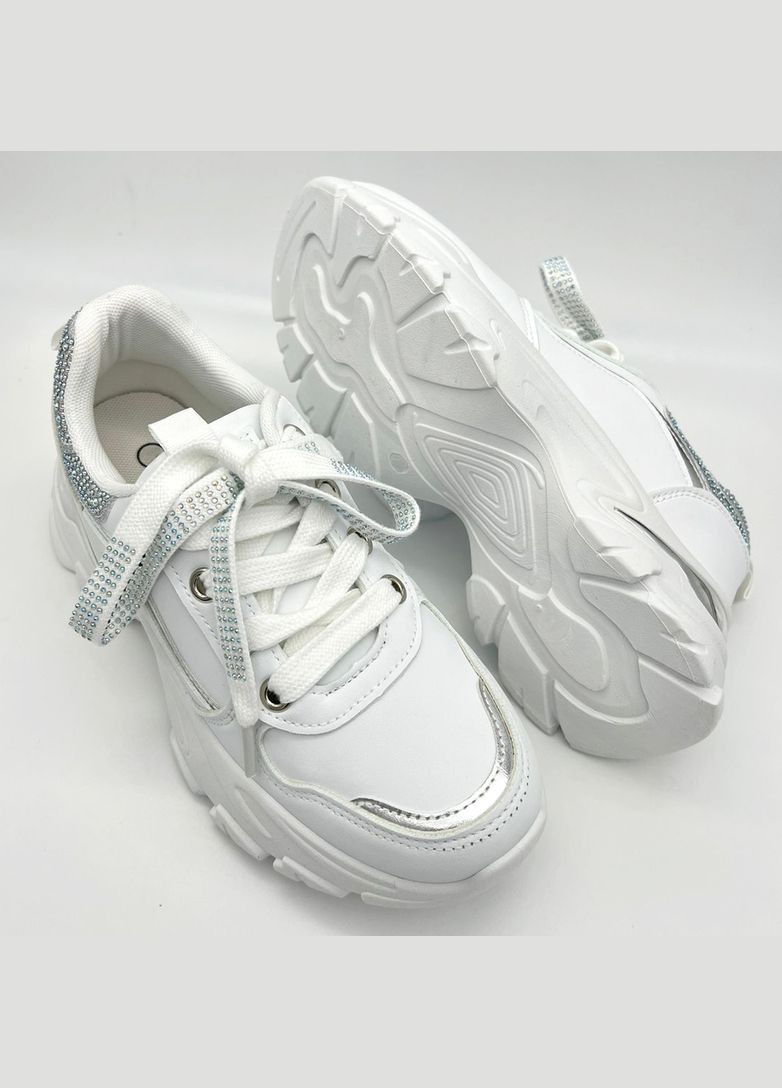 Жіночі білі кросівки. Fashion білі демісезони (341090021)