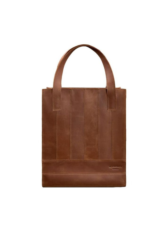 Шкіряна жіноча сумка Бетсі світло-коричнева Crazy Horse (A-027182) BlankNote шоппер (327874122)