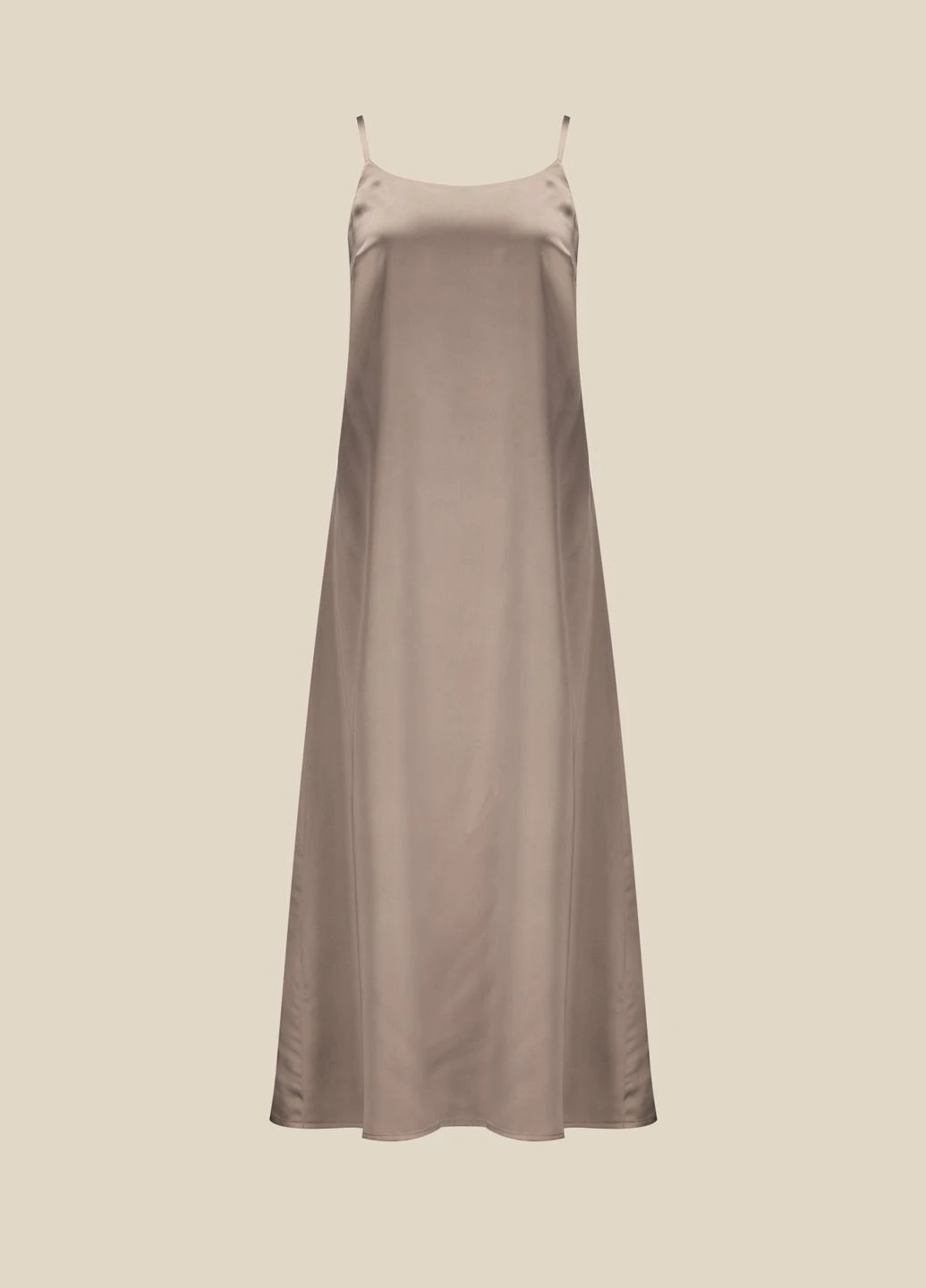 Бежева сукня однотонна жіноча wtc02367 (ny) shop (2000990548665) LAWA однотонна