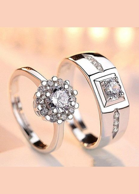 Мужское женское обручальное парное кольцо парные обручальные кольца Виго размер регулируемый 2 шт. Fashion Jewelry (292861965)