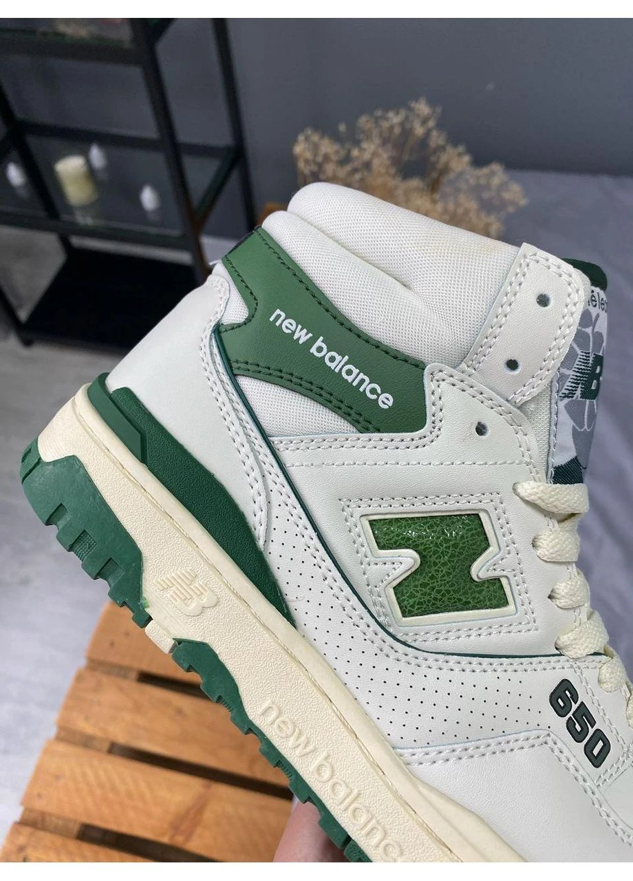 Зелені кросівки чоловічі new balance 650 hight green нью беланс 650 зелені демісезон No Brand