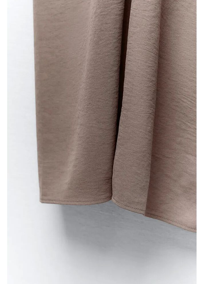 Коричневое платье 0264/460/707 Zara