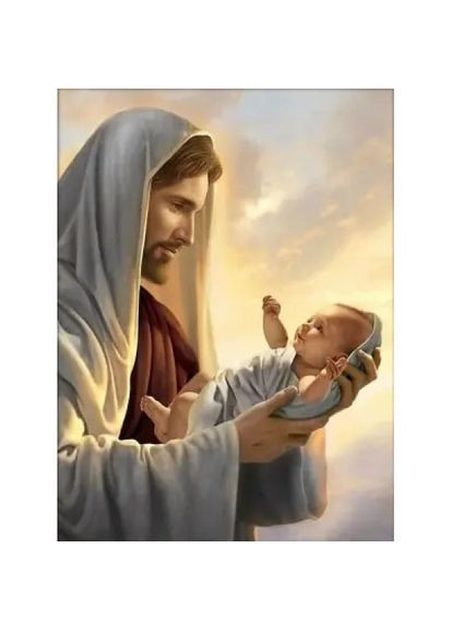 Алмазна мозаїка Ікона Ісус з немовлям SP106 ColorArt (290192144)