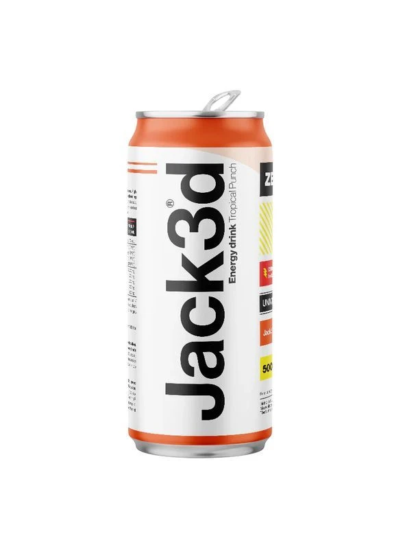 Енергетичний напій USPlabs Jack3D Energy 500ml (Tropical punch) Usp Labs (390334884)