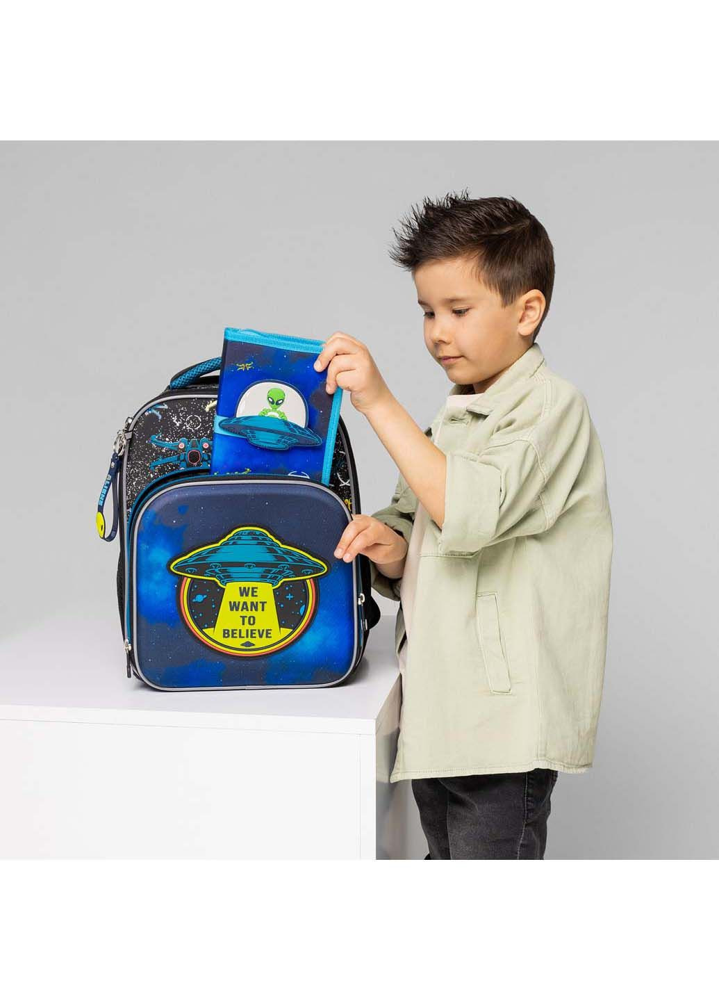 Набор школьный рюкзак + пенал и сумка для обуви S-78 Collection UFO Yes (299913692)