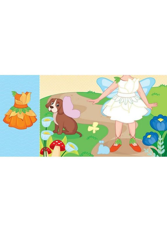 Дитяча книжка з наклейками Одягни ляльку "Модниця Аліса на карнавалі" 615010 No Brand (365638353)