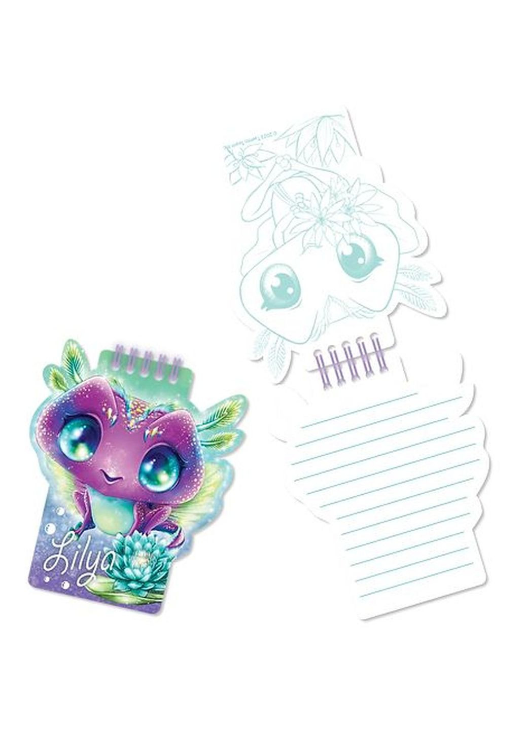 Пушистый блокнот 2 в 1 Лилия () Nebulous Stars 12522 (328447781)