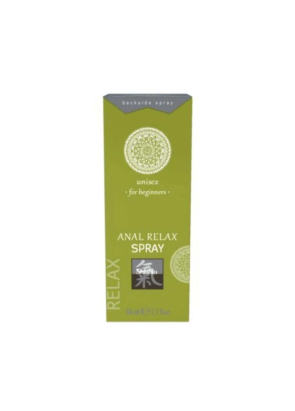 Анальный расслабляющий спрей Shiatsu Unisex Anal Relax Spray For Beginners, 50 мл Hot (374341055)