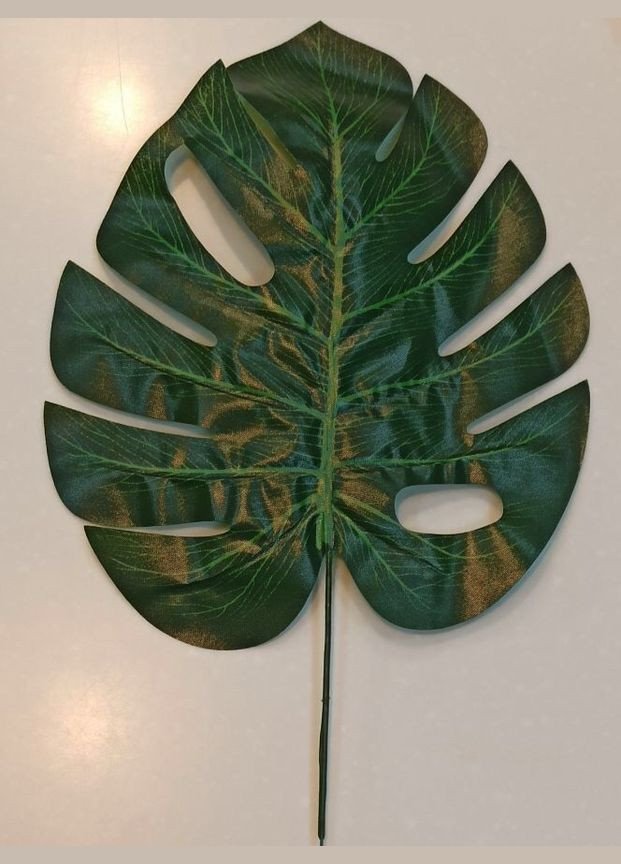 Искусственный лист зеленый размер 20*24 см No Brand (345704441)