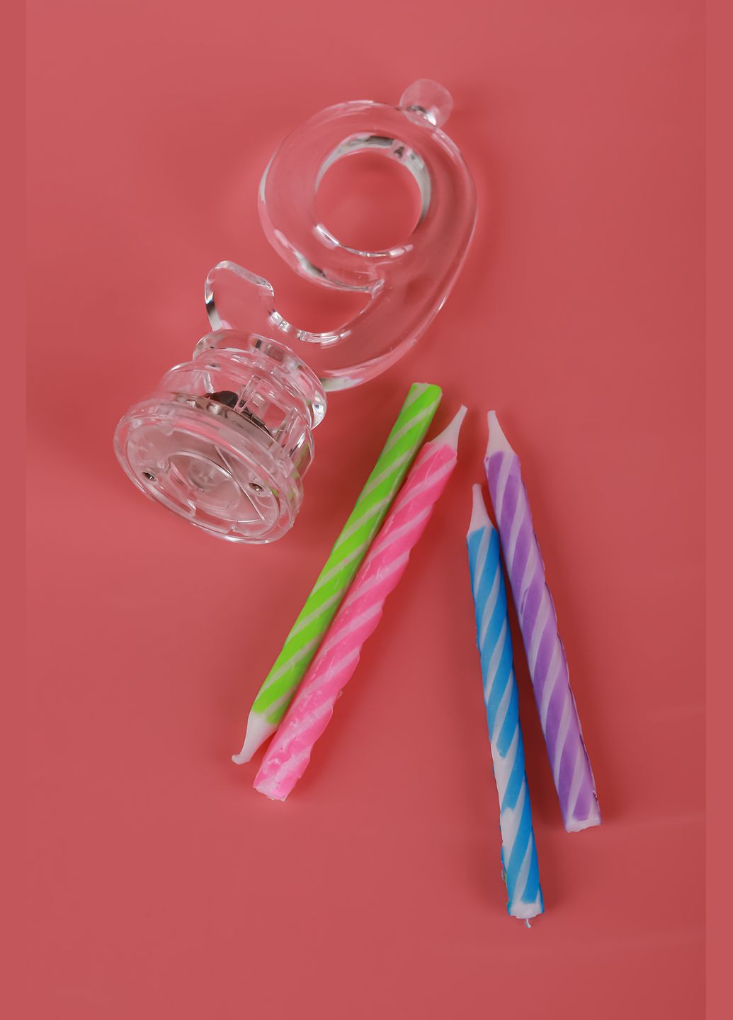 Набір свічки +цифра LED Maxi 9 що світиться MX701007-9 (123456789176) shop (123456789176) No Brand (362917457)