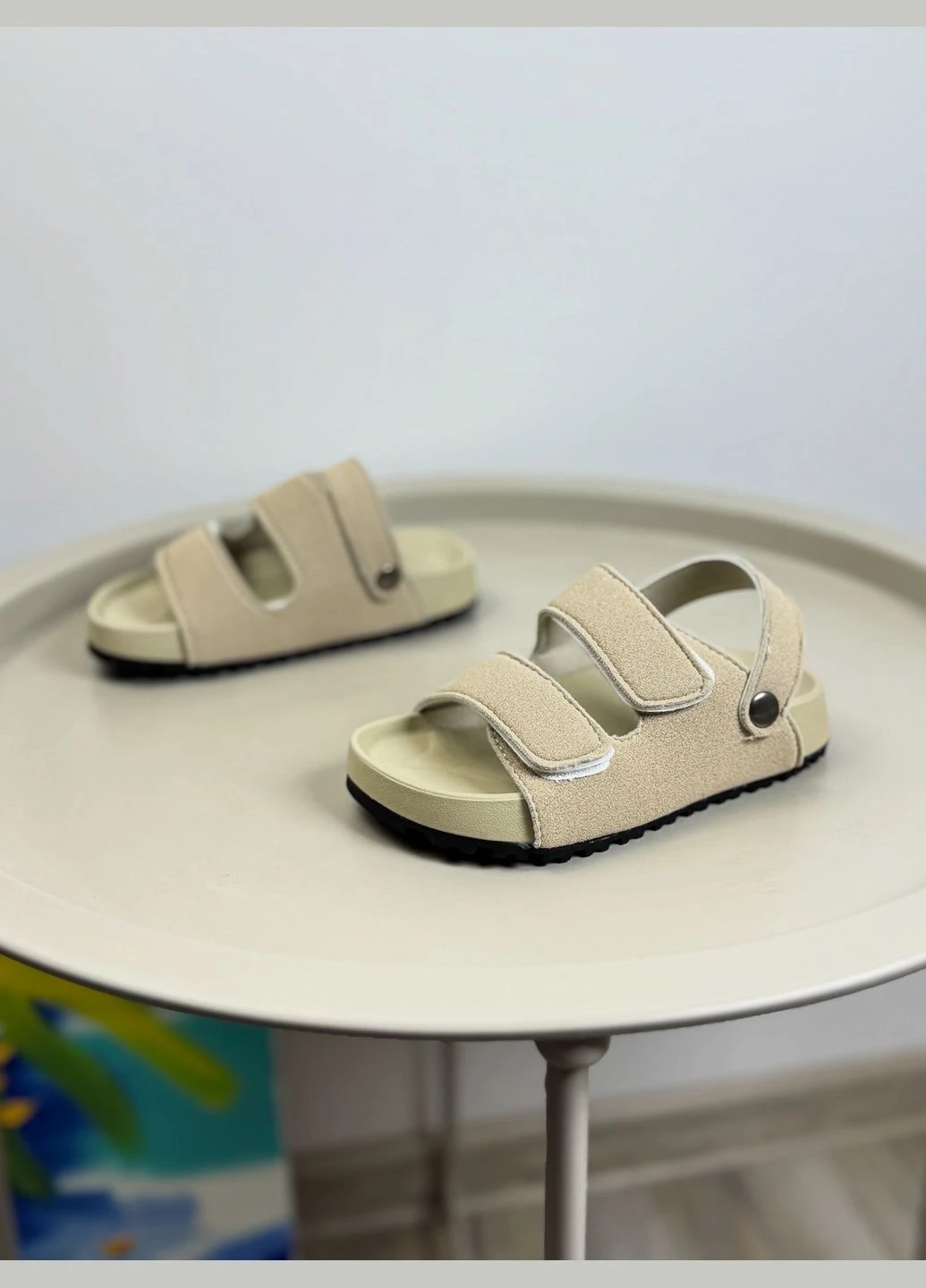 Дитячі босоніжки бежеві 1546 No Brand (336927206)