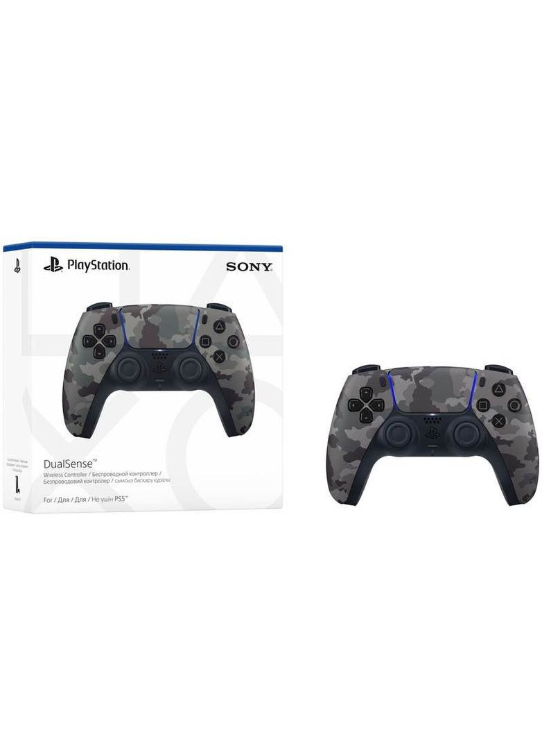 Беспроводной контроллер DualSense (PS5) Grey Camo Sony (360428277)