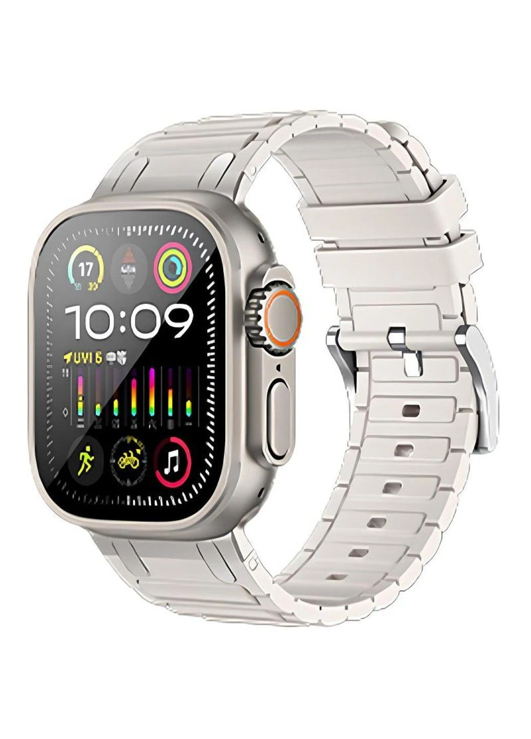 Ремінець WA35 Emir series thickened silicone strap для Apple watch 44/45/46/49mm Hoco (388701387)