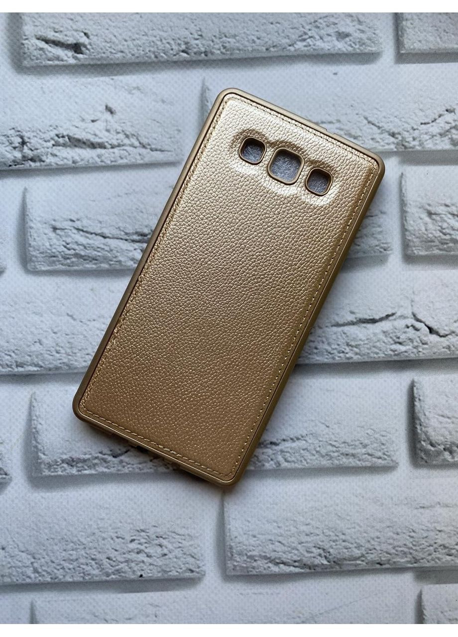 Силиконовый чехол с тиснением и вставкой для SAMSUNG Galaxy A7 Creative (359494812)