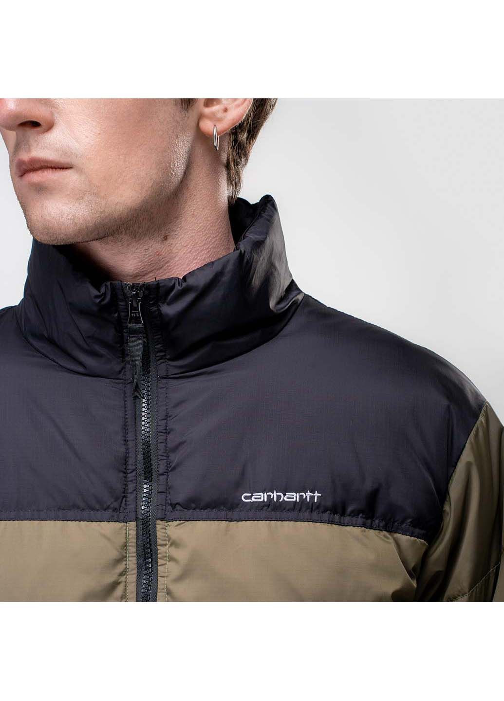 Оливкова демісезонна куртка Carhartt