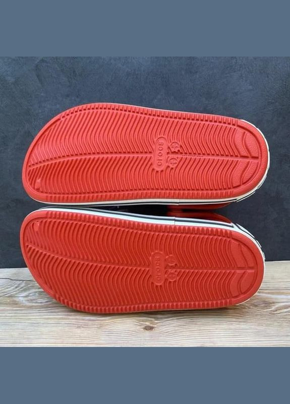 Красные clog off court крокс крокбэнд офф клог Crocs