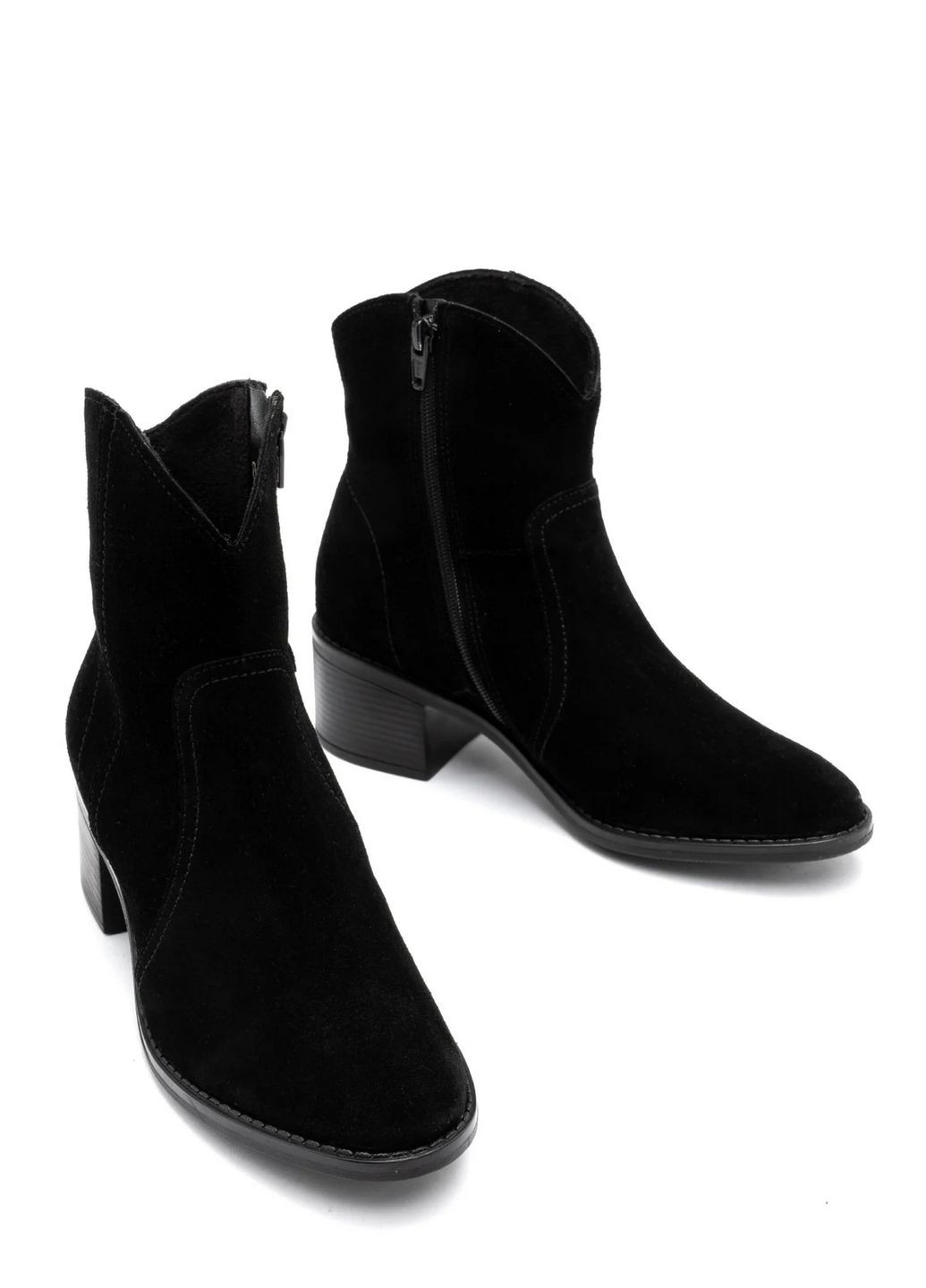 Чорні демісезонна ботильйони Rylko