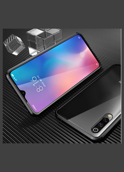 Чохол магнітний на Redmi Note 12 5g Чохол на магніті редмі ноут 12 з загартованим склом метал і загартоване скло, Сріблястий Xiaomi (338863035)