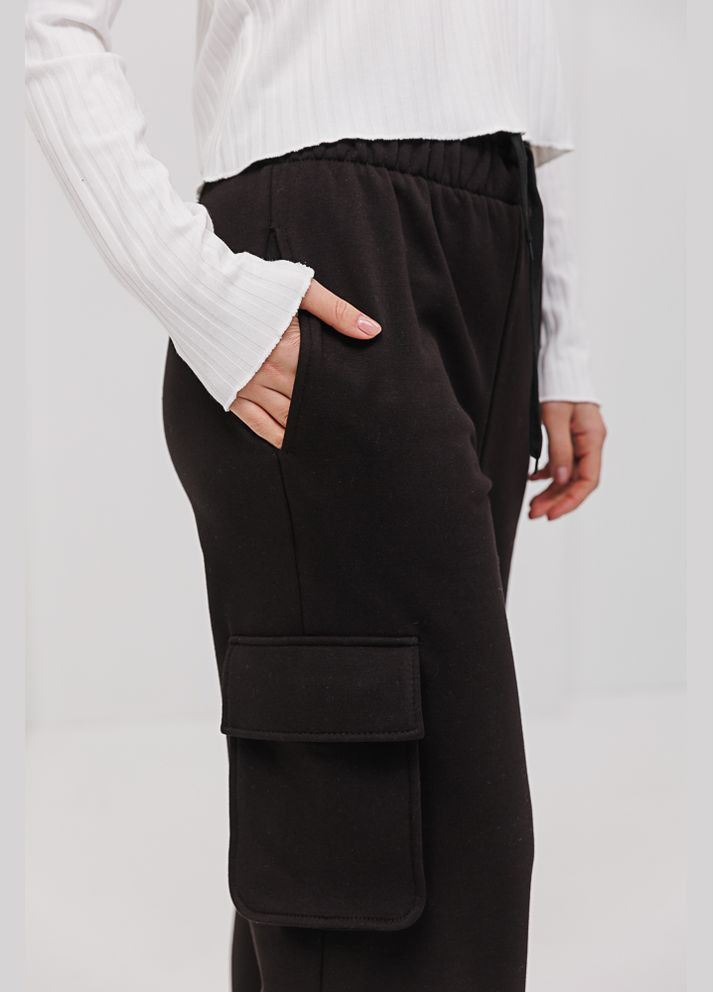Женские спортивные штаны с накладными карманами Arjen (289386065)