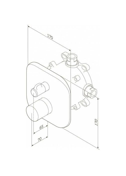 Змішувач Sensation F3085500 AM.PM (323089927)