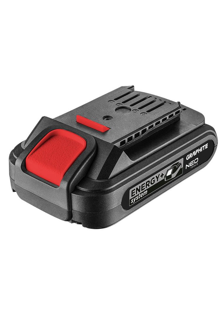 Аккумуляторная батарея 58G001 Energy+ 18 В, Li-Ion, емкостью 2,0 Ач Graphite (361850809)