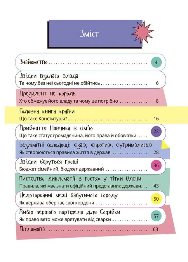 Как работает государство | Детям о политике КНН037 No Brand (359370861)