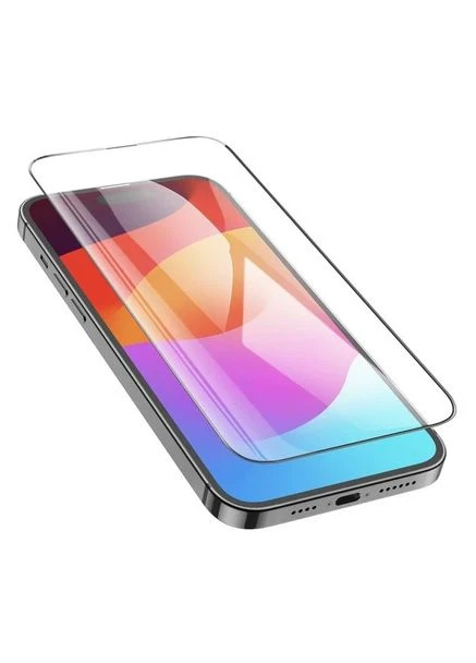 Захисне скло G10 HD Anti-static для Apple iPhone 14 Pro Max 25 шт. чорне 0.33 мм олеофобне Hoco (380859400)
