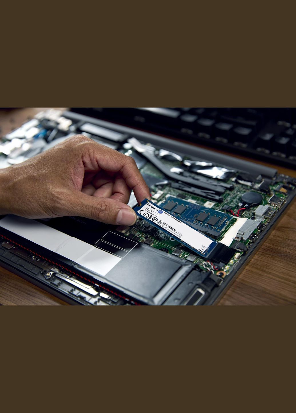 Накопичувач SSD 1TB M.2 NVMe NV3 M.2 2280 PCIe Gen4.0 x4 (SNV3S/1000G) Kingston (336957274)