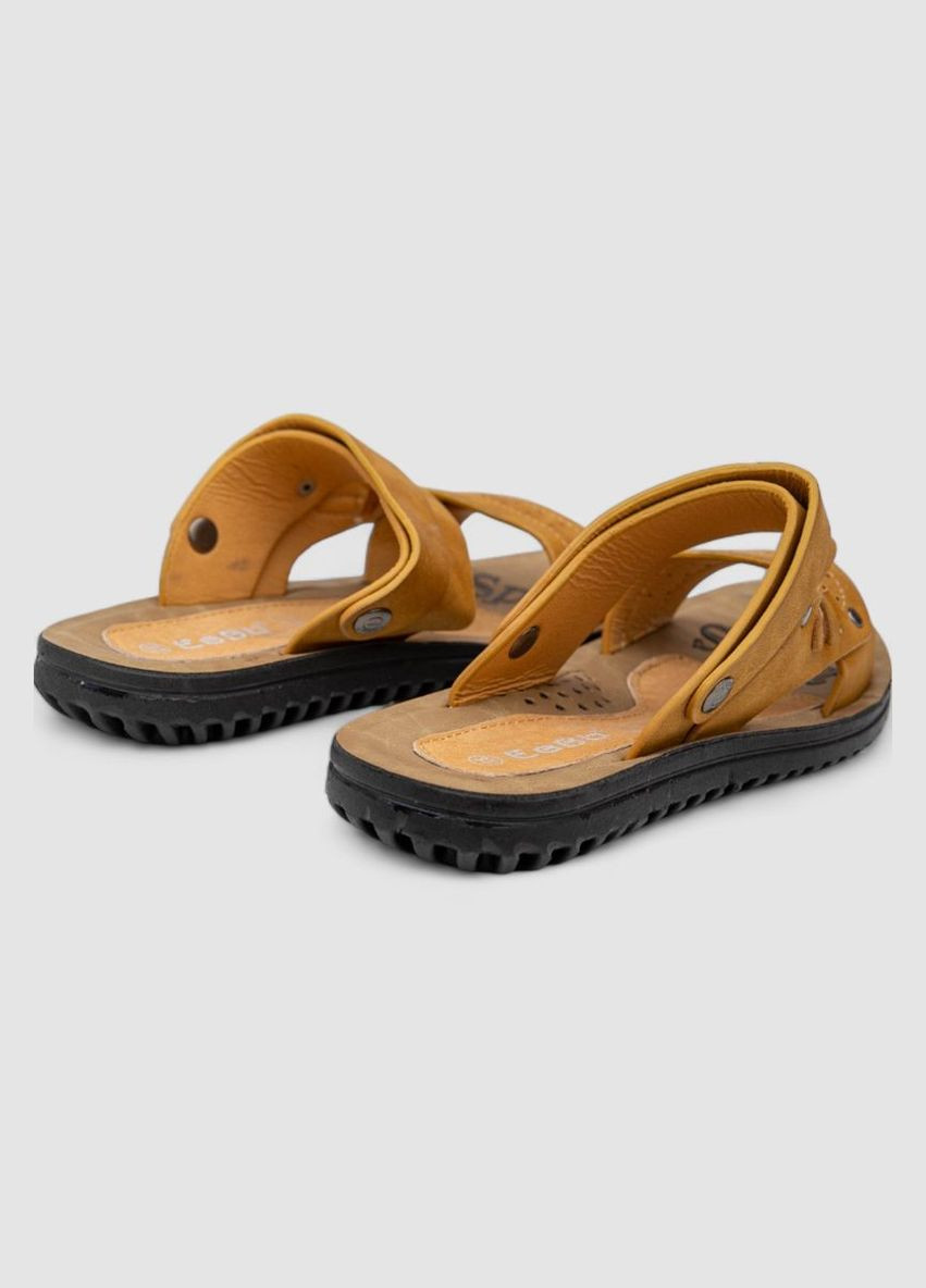 Светло-коричневые повседневные сандалии для мальчика подростковые Ager