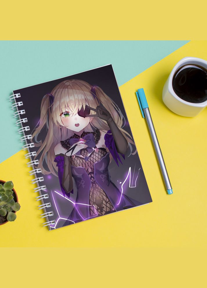 Скетчбук (Sketchbook) блокнот для рисования с принтом "Genshin Impact - Геншин Удар 11" Кавун блокнот для малювання (316132929)