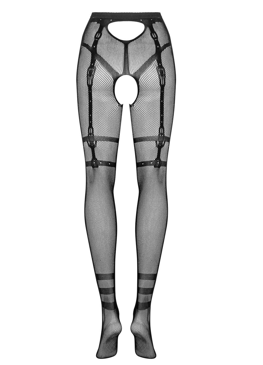 Колготки ажурні в сітку з доступом S123 Obsessive (351582520)