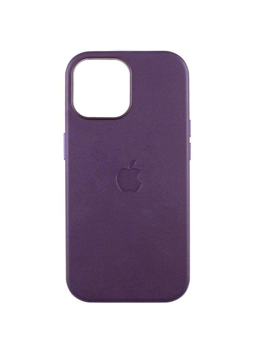 Кожаный чехол Leather Case (AAA) with MagSafe and Animation для Apple iPhone 15 (6.1") Epik (389818194)