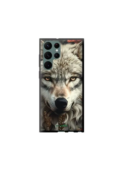 Чехол на Samsung Galaxy S22 Ultra "Волчий взгляд" "6066b-2500-2448" Endorphone (376250875)