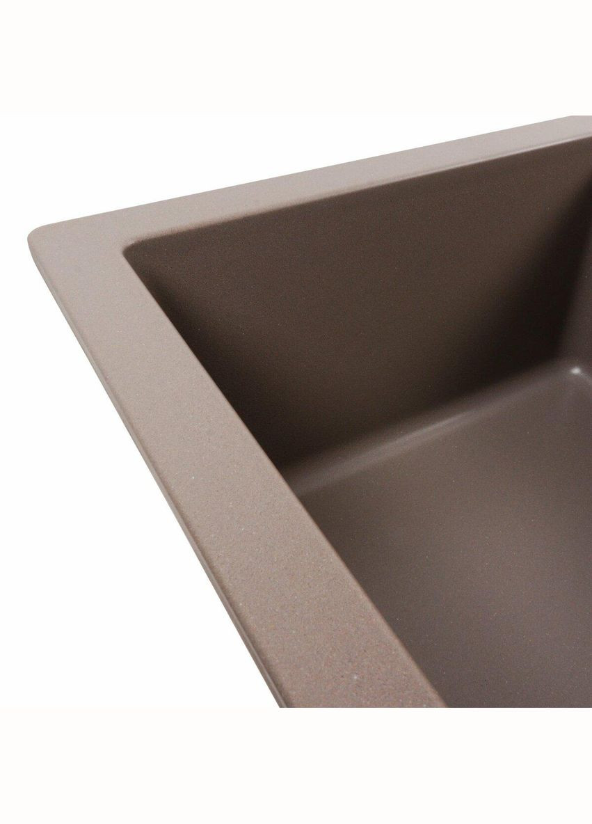 Гранітна мийка для кухні 7850W TOSKANA матова Дюна Platinum (342071568)