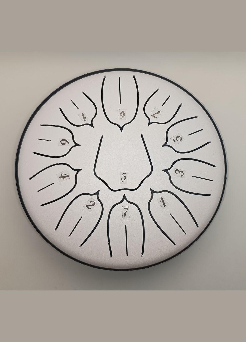 Глюкофон 11 нот 16 см tongue drum Hluru (370872830)