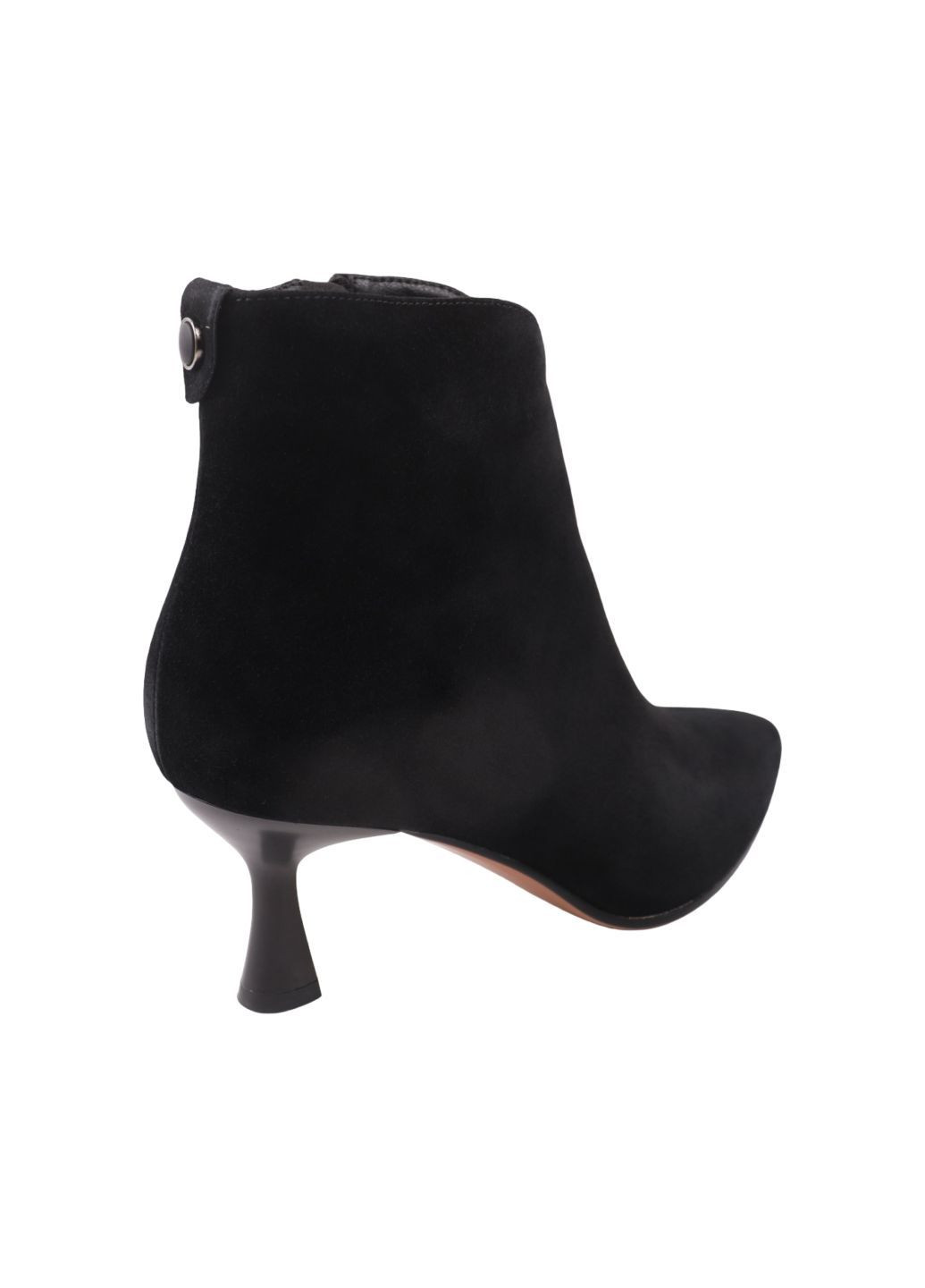 Чорні ботильйони жіночі чорні натуральна замша FARINNI 926-25DH