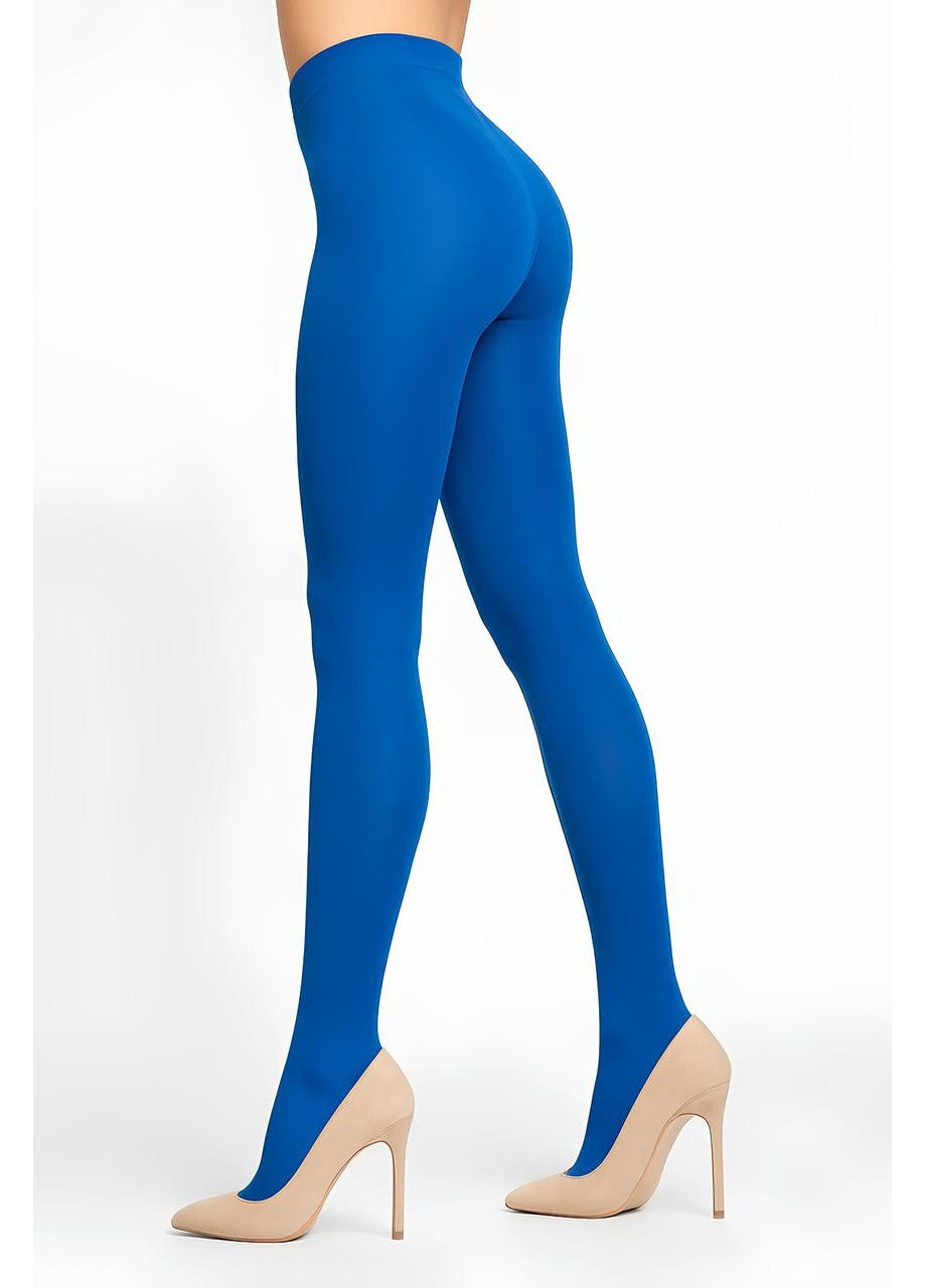 Колготи жіночі кольорові яскраві матові з мікрофібри Italy 60 DEN Lores Concorde Cobalto (369934573)