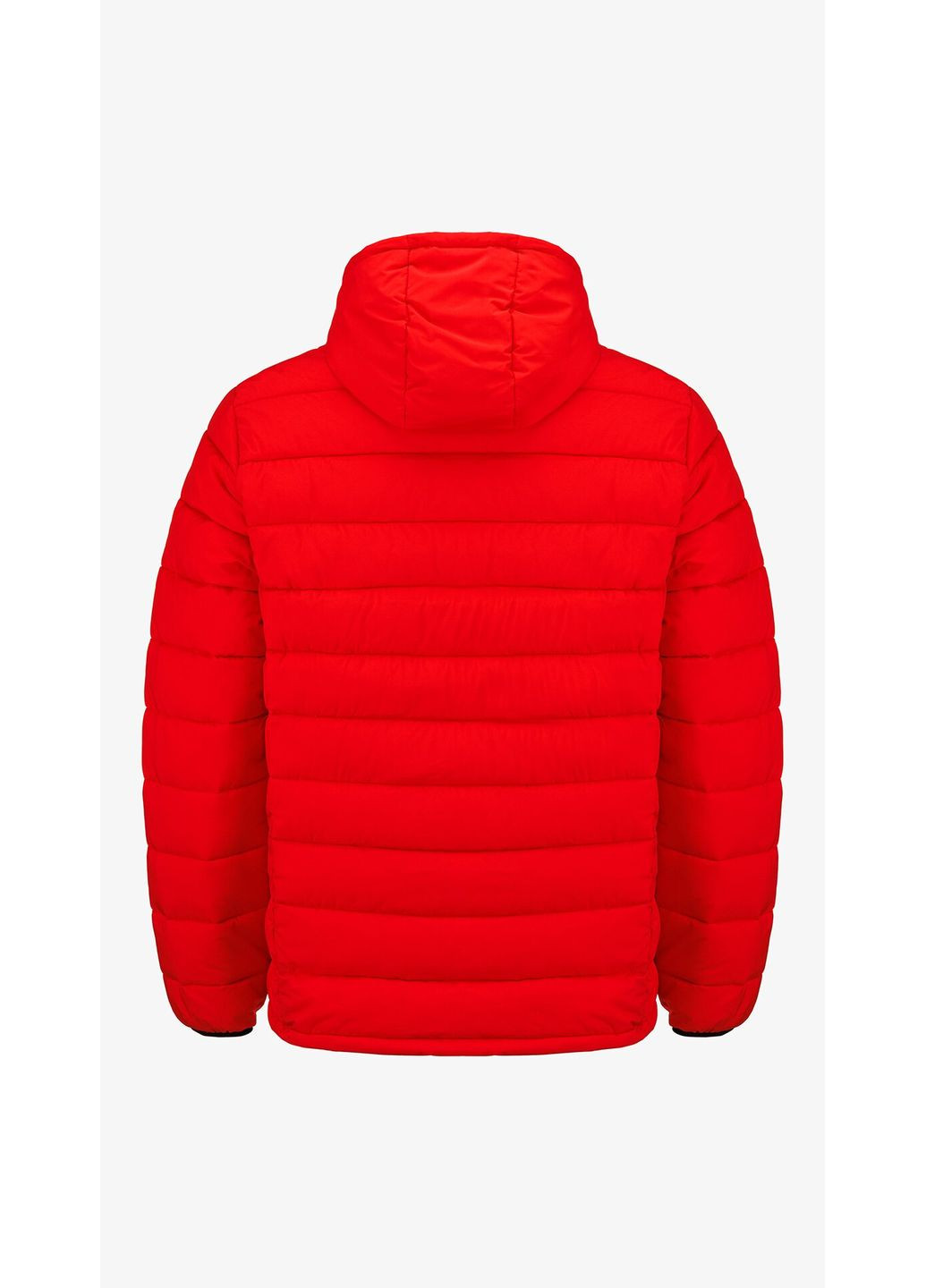Красная зимняя куртка однотонная мужская 666-11a/6018 красный shop (2000990673220) No Brand