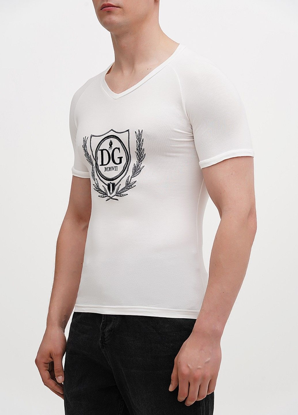 Біла футболка ZeeRucci