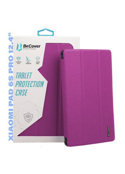 Чехол для планшета Smart Case Xiaomi Pad 6S Pro 12.4" Purple (711086) BeCover Smart Case Xiaomi Pad 6S Pro 12.4&quot; Purple (366482675)
