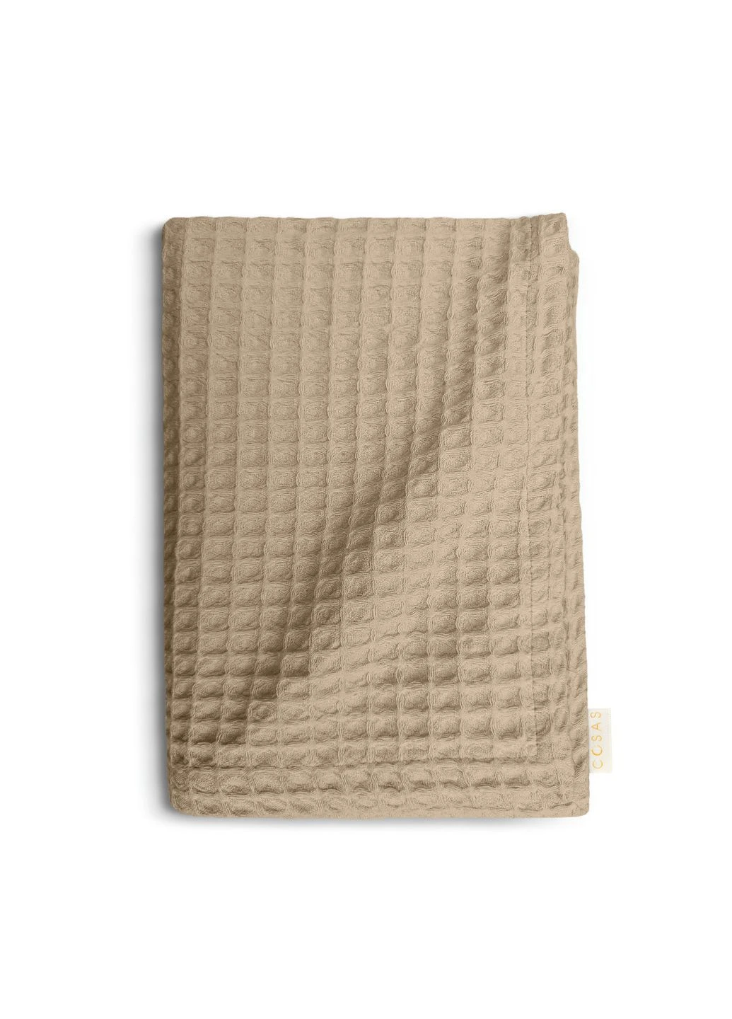 Полотенце вафельное Beige Greek Waffle 55х90 см Бежевый Cosas бежевый